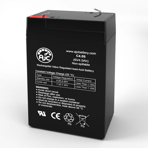 Batería de repuesto de alarma Chloride Power 1000010045 6V 4.5Ah