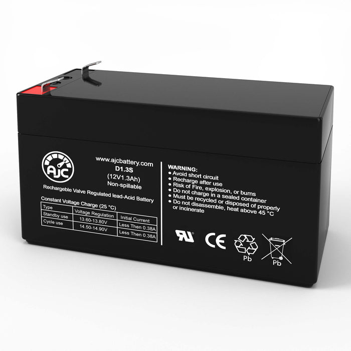 Batería de repuesto de alarma Napco MA1000E 12V 1.3Ah