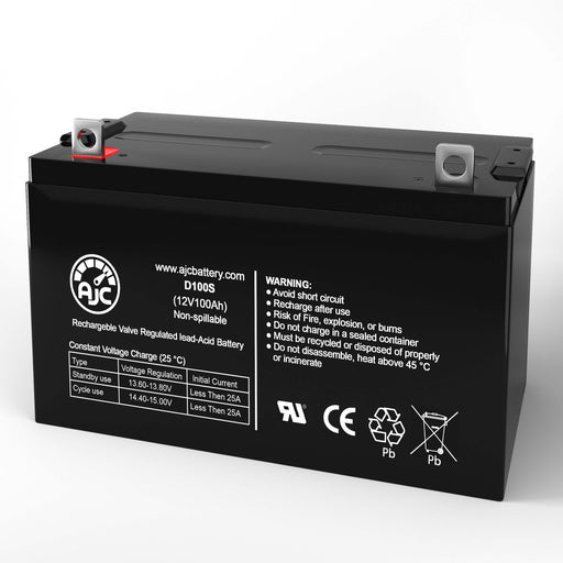 Batería de repuesto para silla de ruedas Universal Power Group UB-30H 12V 100Ah