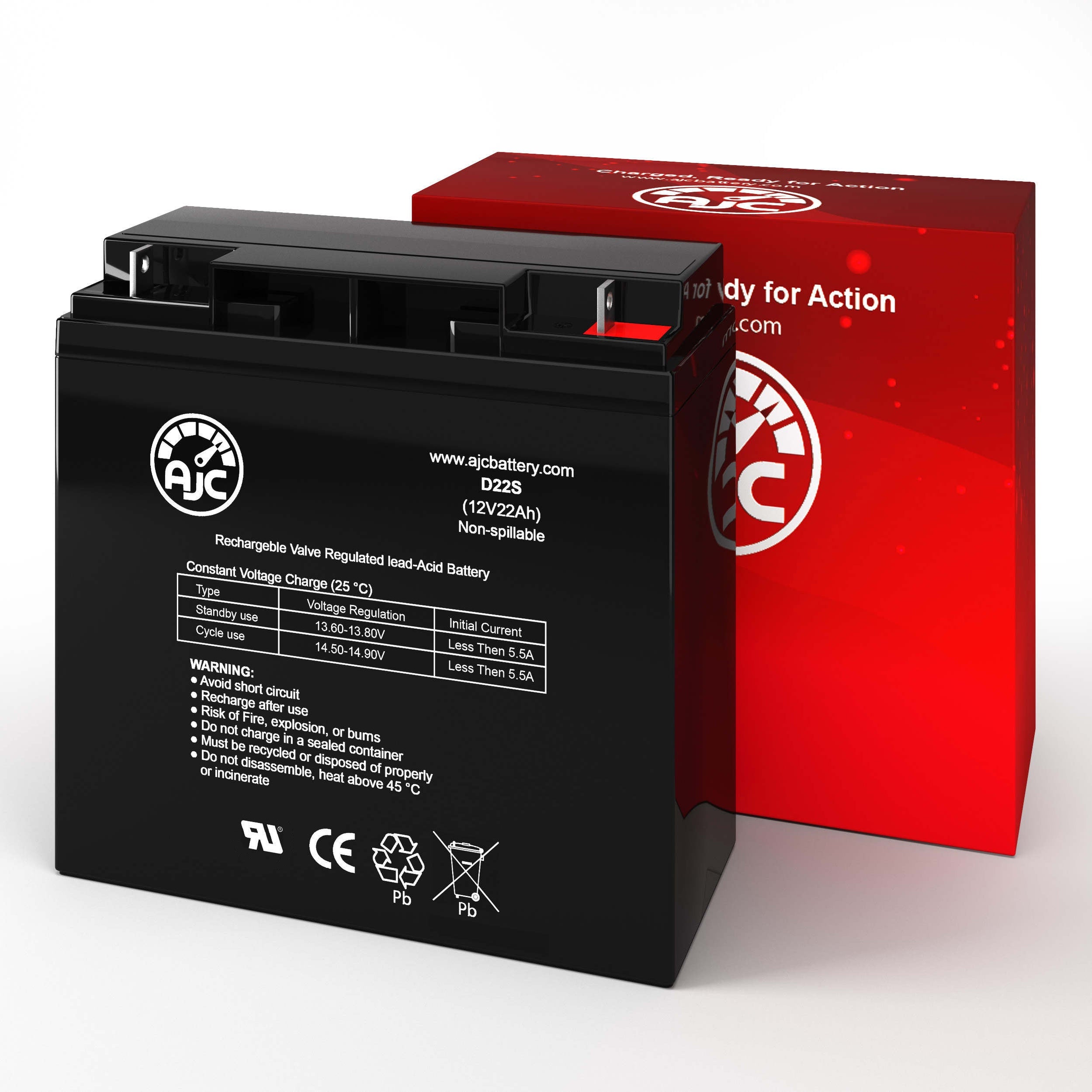 Lot de 2 batteries 12 V 18 Ah compatibles USV UPC APC