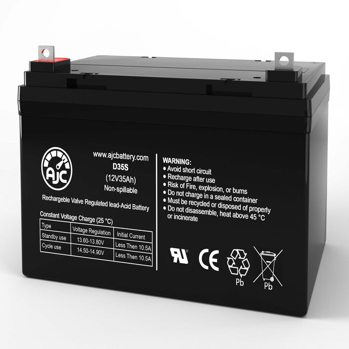 Batería de repuesto para silla de ruedas Merits Junior P320 / P3201 / P32011 / P32012 12V 35Ah