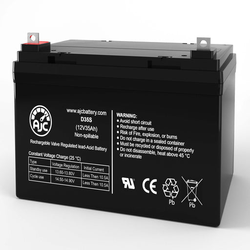 Batería de repuesto de sellada ácido-plomo AJC Battery Brand Replacement for Johnson Controls MPS1233 12V 35Ah