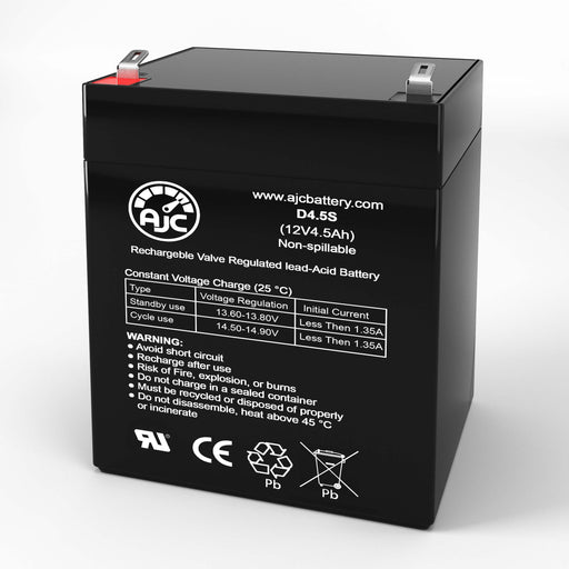 Batería de repuesto de alarma Ademco Backup 12V 4.5Ah