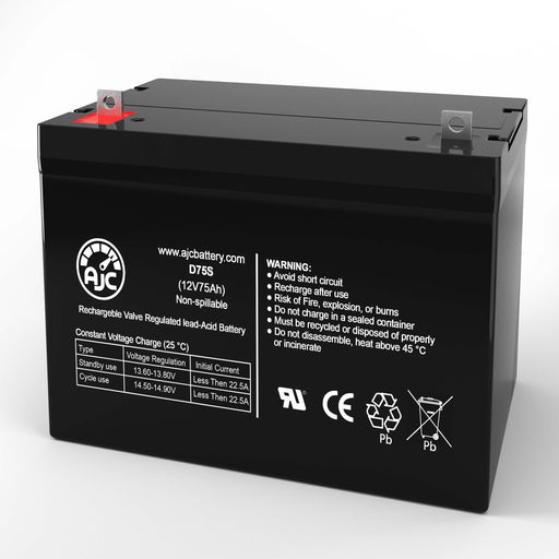Batería de repuesto para SAI/UPS Alpha Technologies EBP-48E 12V 75Ah